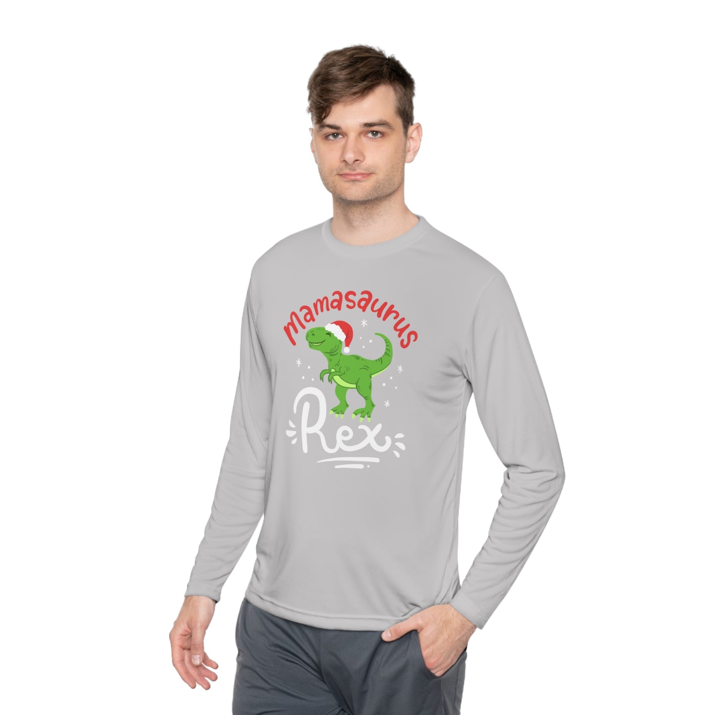 Mamasaurus Rex Adult Long Sleeve Tee