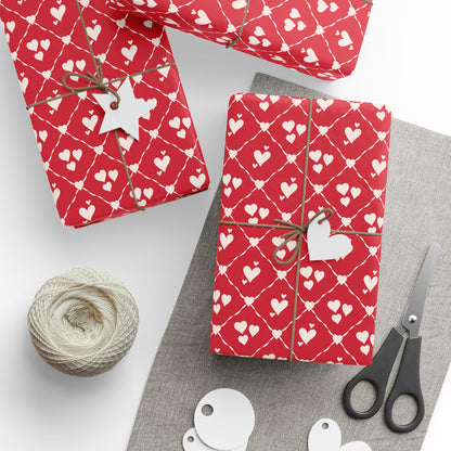 Sweetheart Trellis Wrapping Paper
