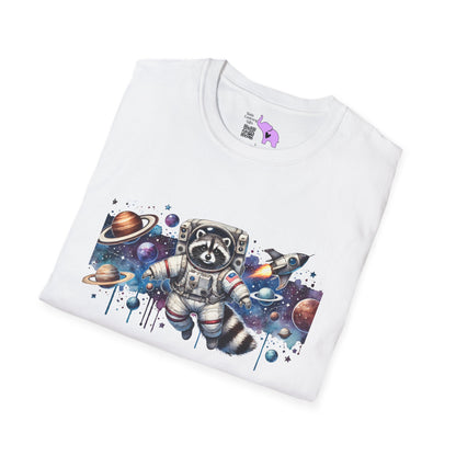 Astronaut Panda Adult T-shirt