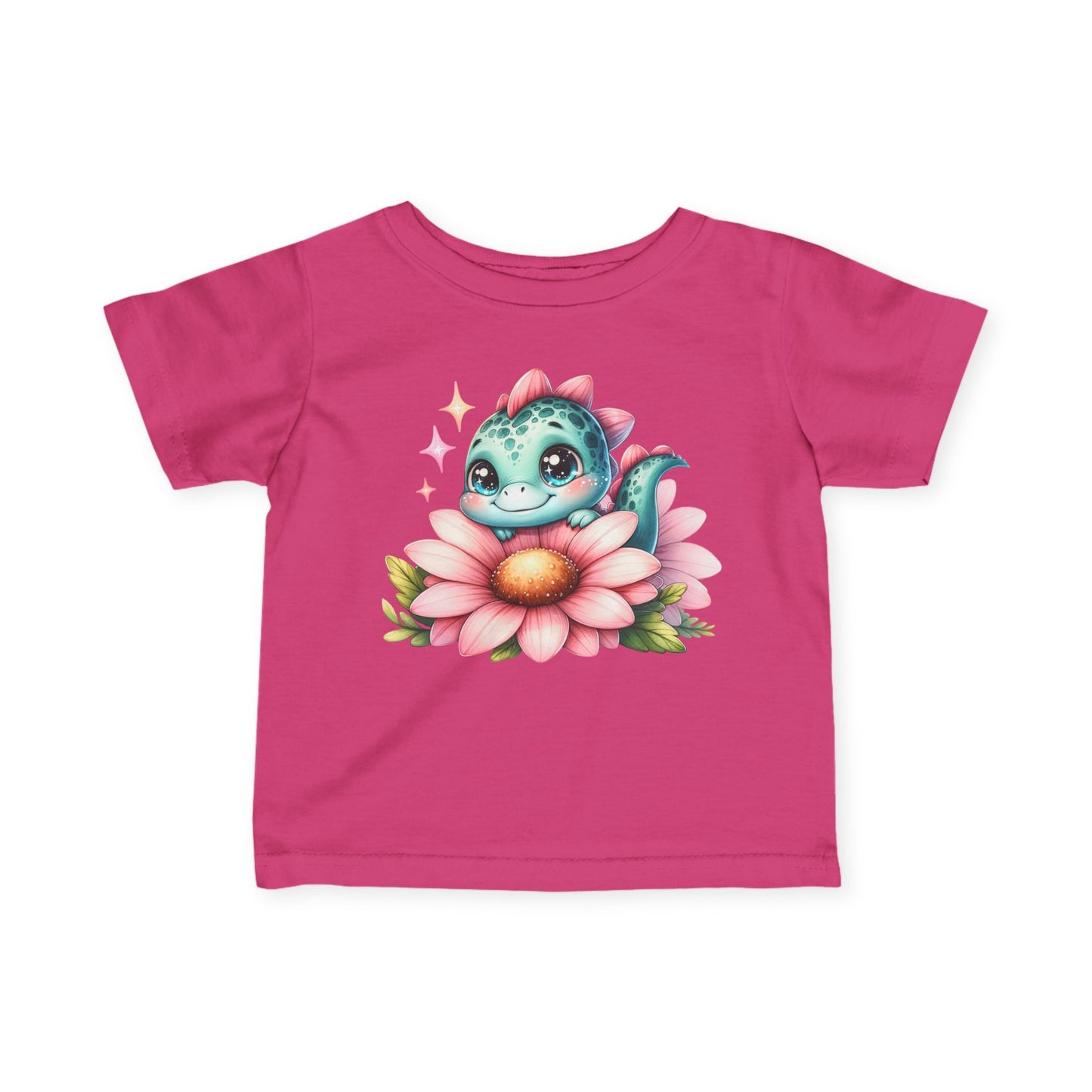 ""Dinosaur Flower Infant Soft T-Shirt