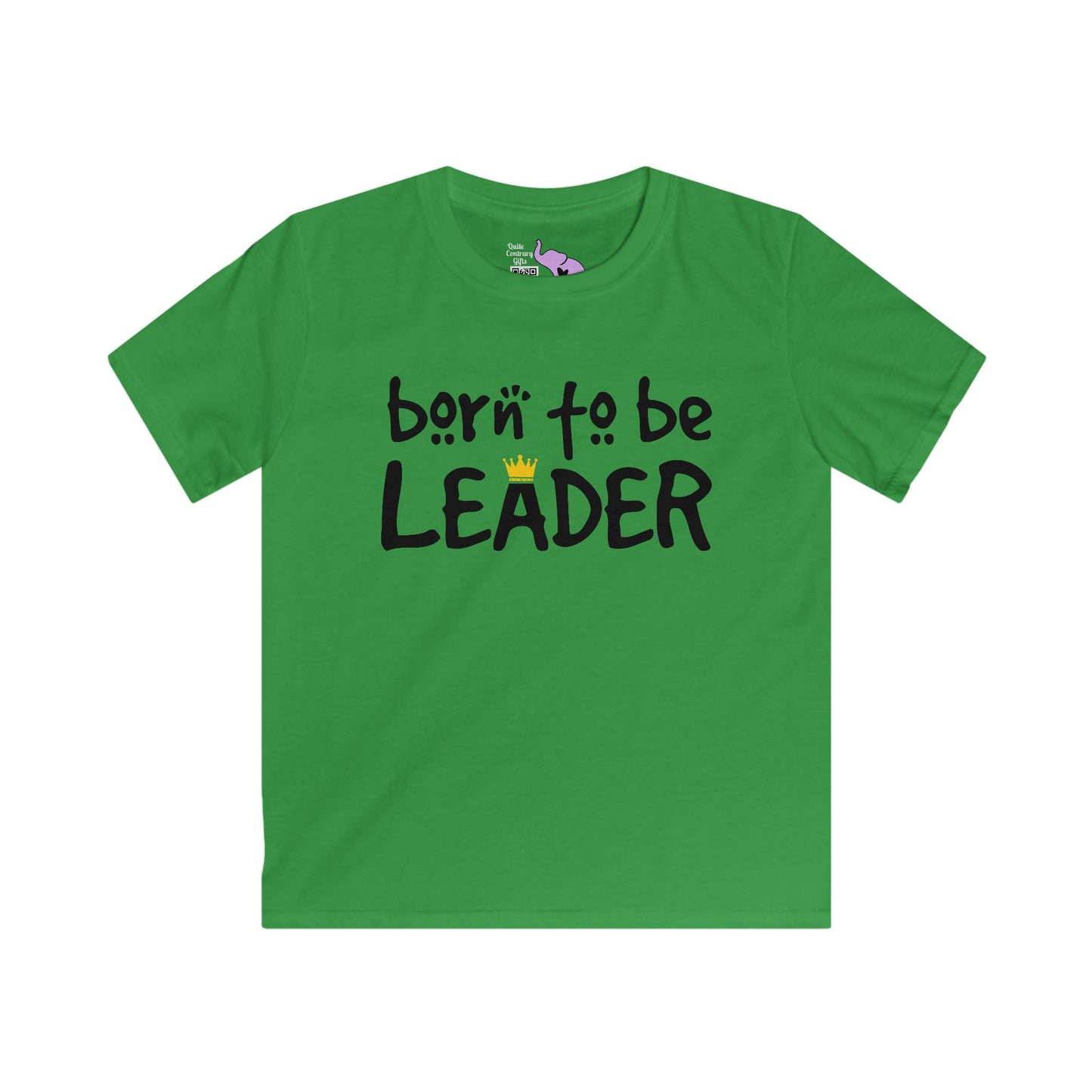 Born To Be Leader Kids Softstyle Tee