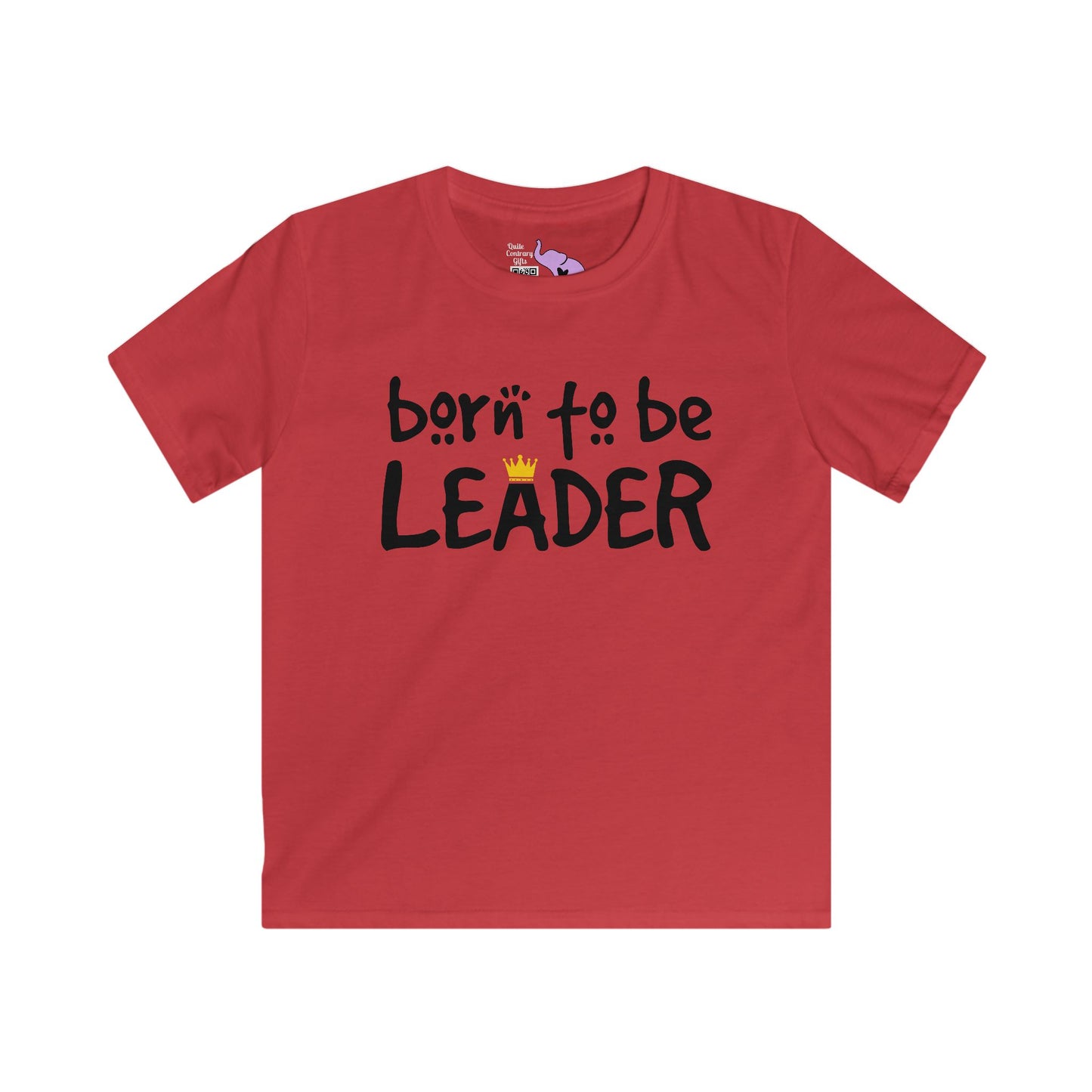 Born To Be Leader Kids Softstyle Tee