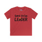 Born To Be Leader Kids Softstyle Tee
