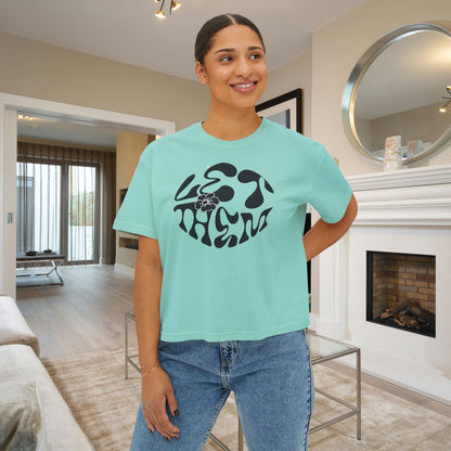 Let Them Women's Boxy Tee