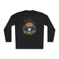 Halloween Pumpkin Man Adult Long Sleeve Tee