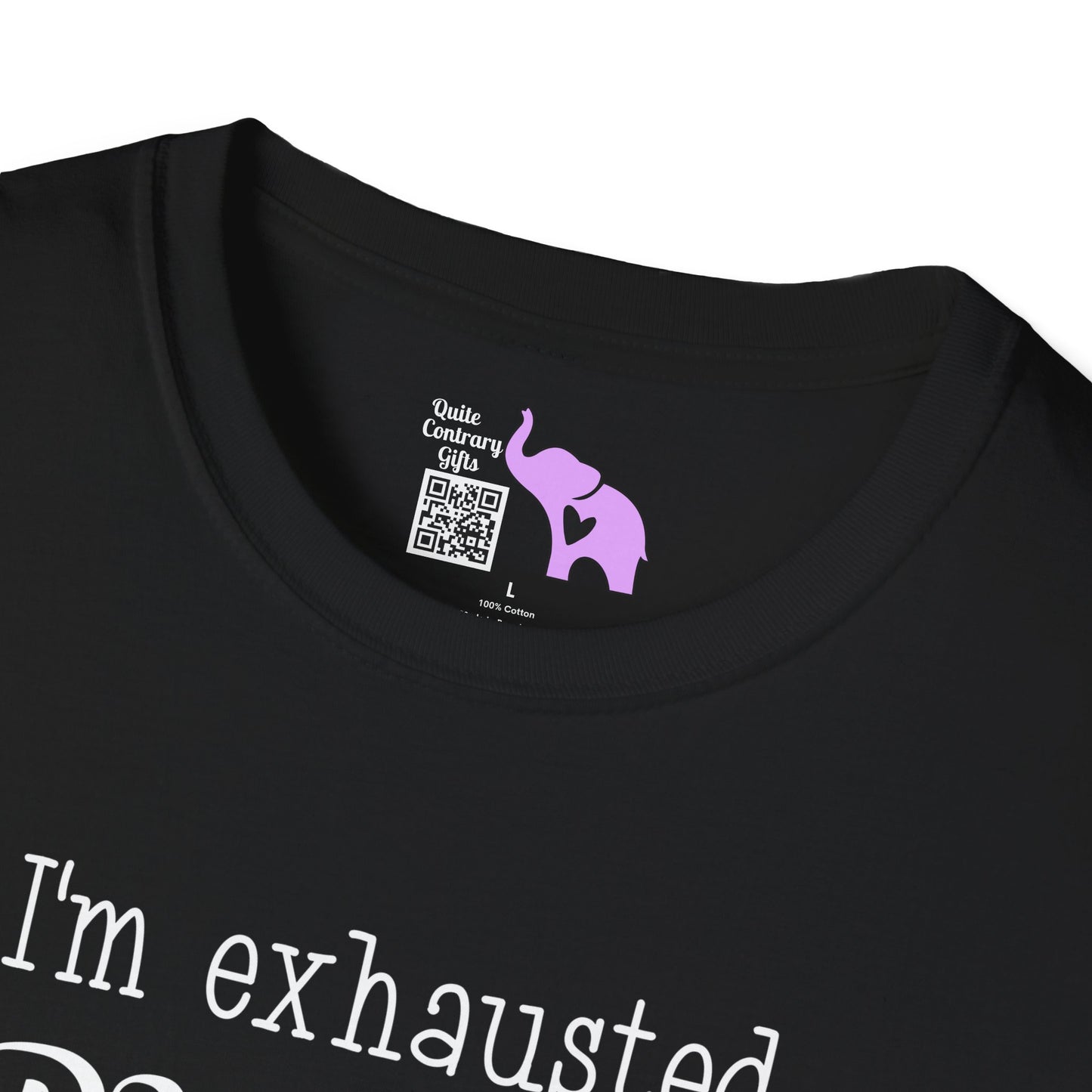 I'm Exhausted Please Don't Talk To Me Adult T-shirt