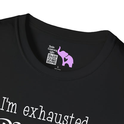 I'm Exhausted Please Don't Talk To Me Adult T-shirt