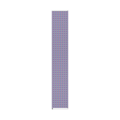 Color Pop Stitched Hearts Wrapping Paper