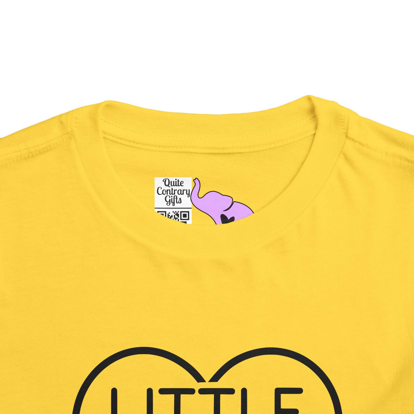 Little Sister (Heart) Toddler Tee