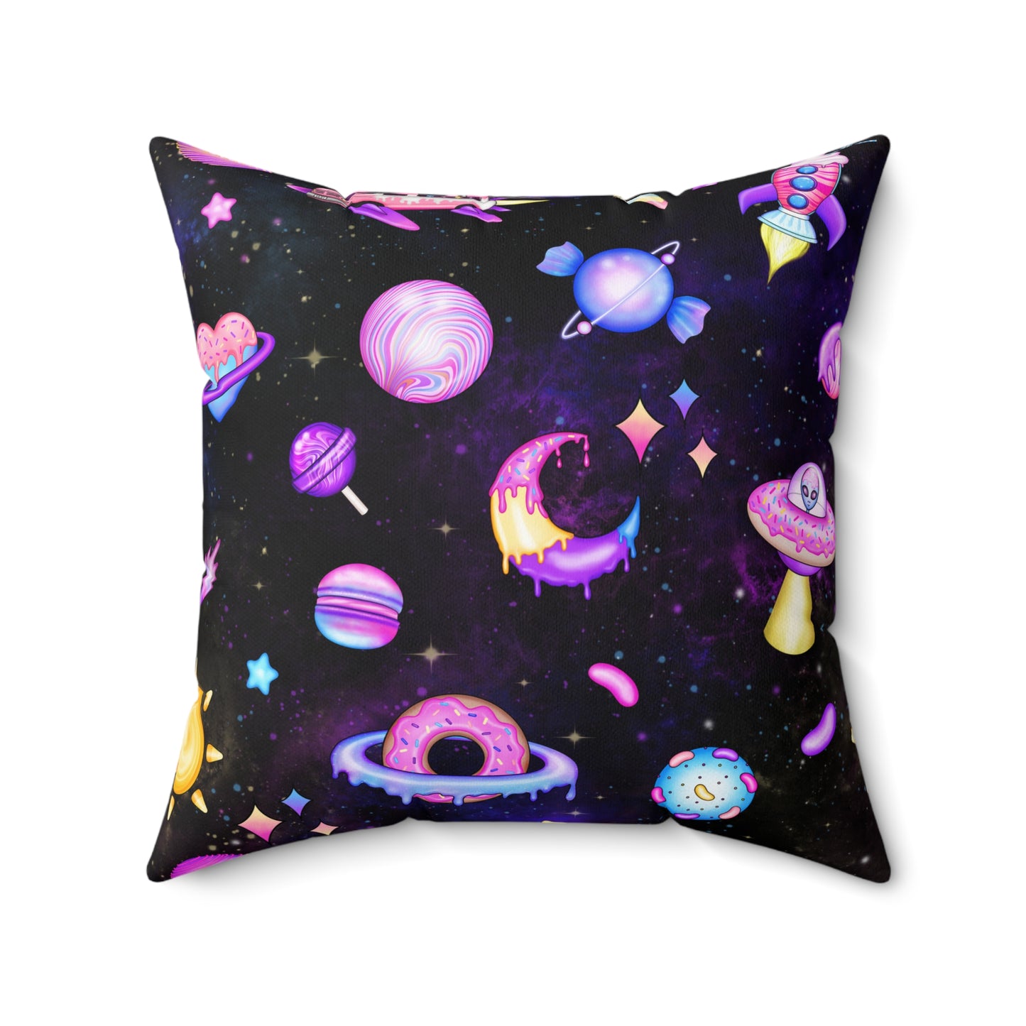 Cosmic Recess Throw Pillow