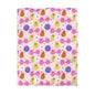Whimsical Smiley Faces Microfiber Duvet Cover
