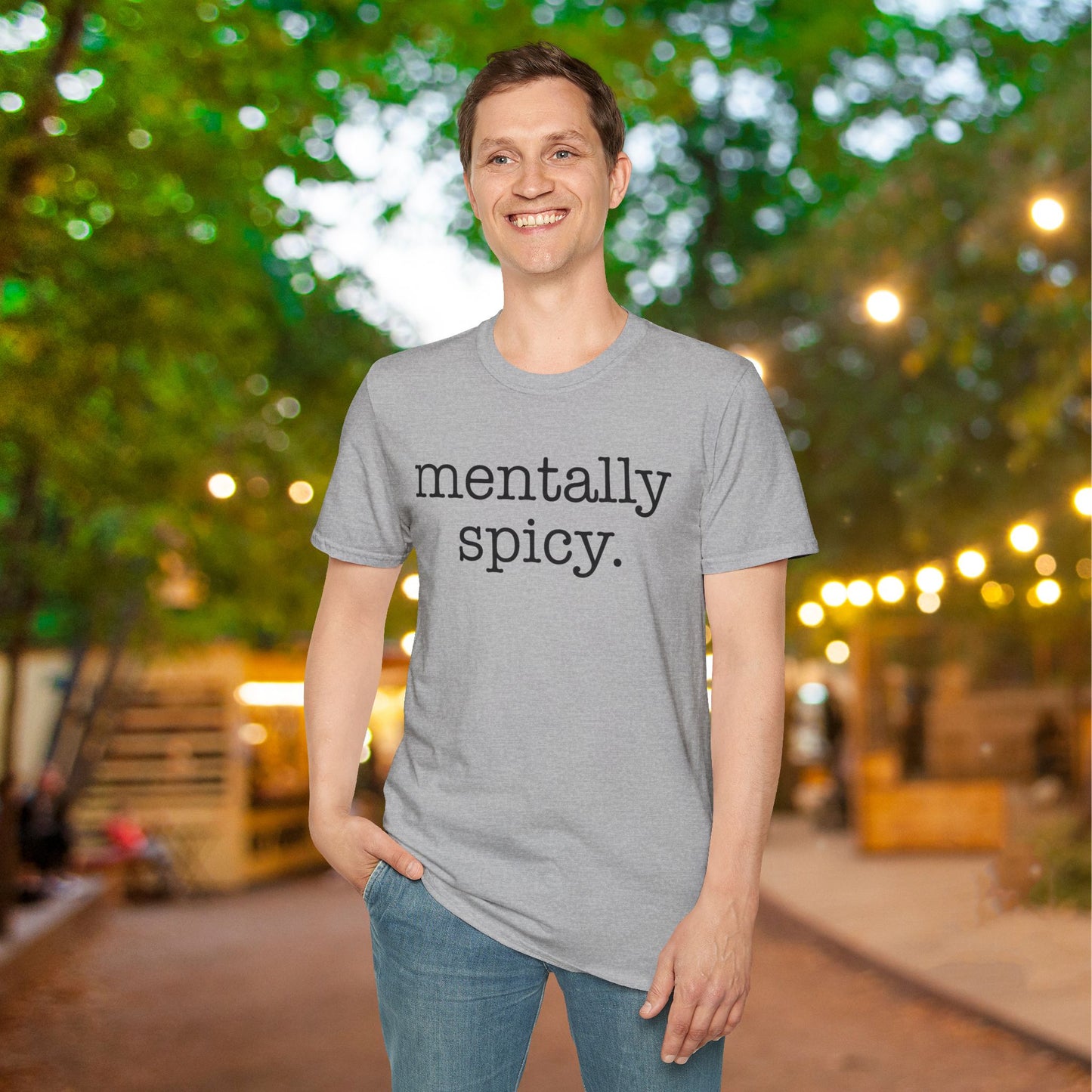 Mentally Spicy Adult T-shirt