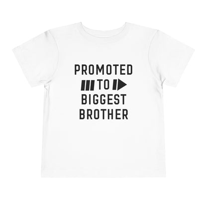 Promoted to Biggest Brother (Arrow) Toddler Tee