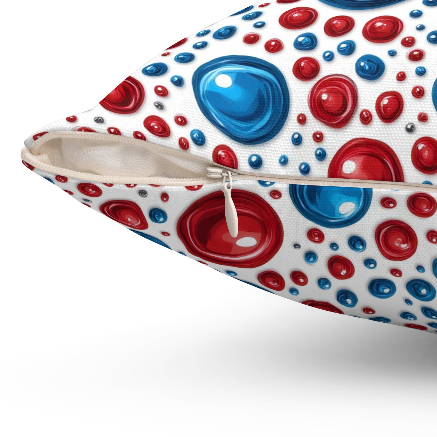 Freedom Dots Throw Pillow