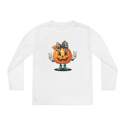 Pumpkin Peace Youth Long Sleeve Tee