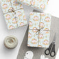 Monkeys in Bloom Wrapping Paper
