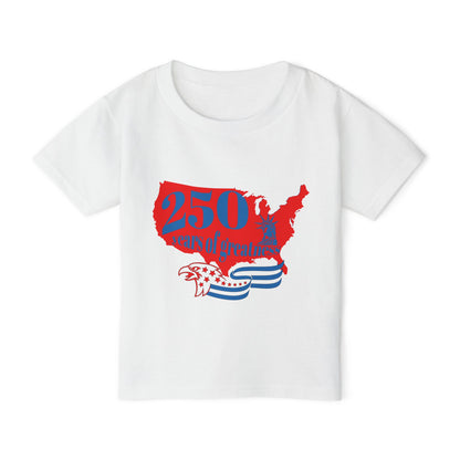 250 Years of Greatness  Heavy Cotton™ Toddler T-shirt