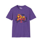 Leo Street Art Adult T-shirt