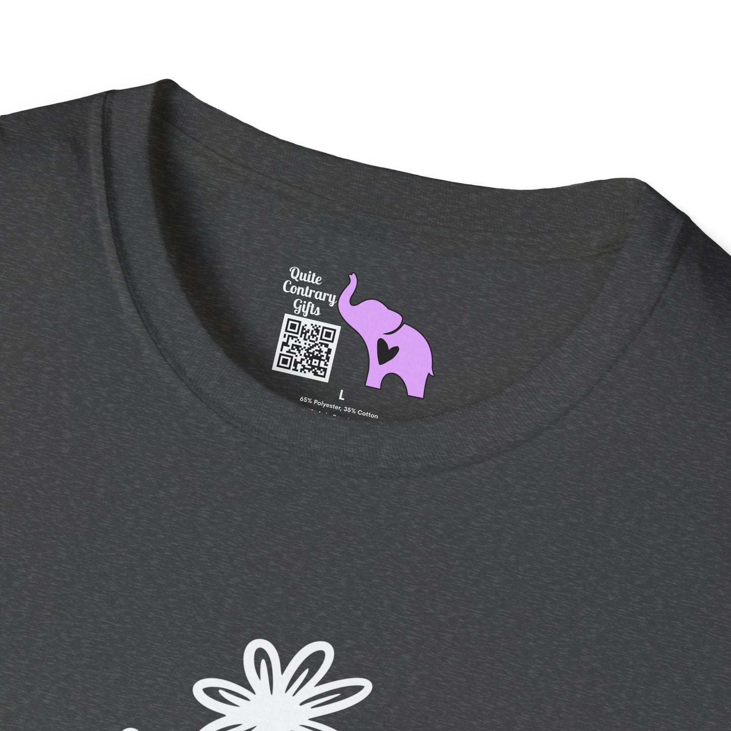 Dreams (Vertical, Floral) Adult T-shirt