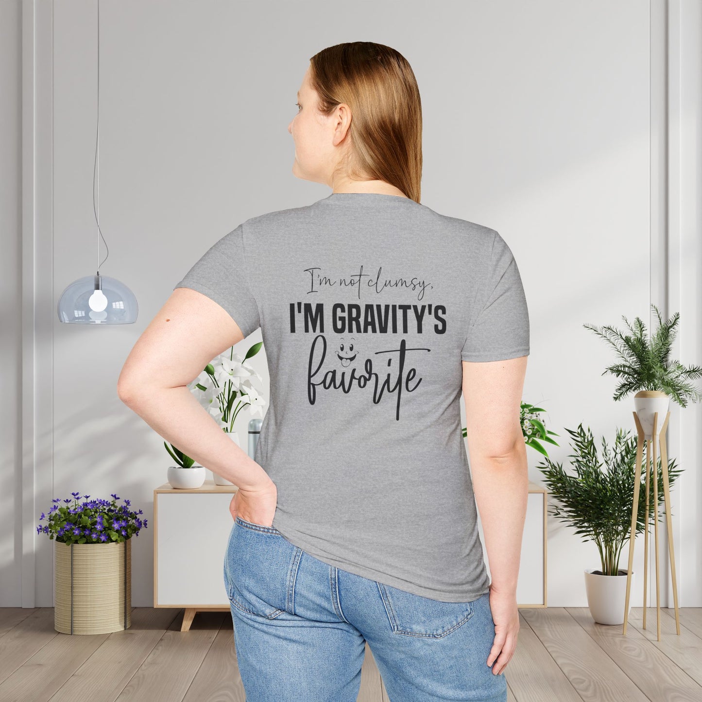 I'm Not Clumsy I'm Gravity's Favorite Adult T-shirt