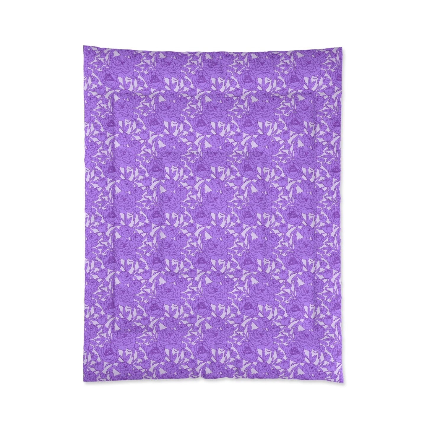 Lavender Peony Symphony Basic Bedding Set