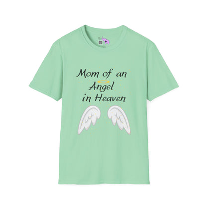 Mom of an Angel in Heaven Adult T-shirt