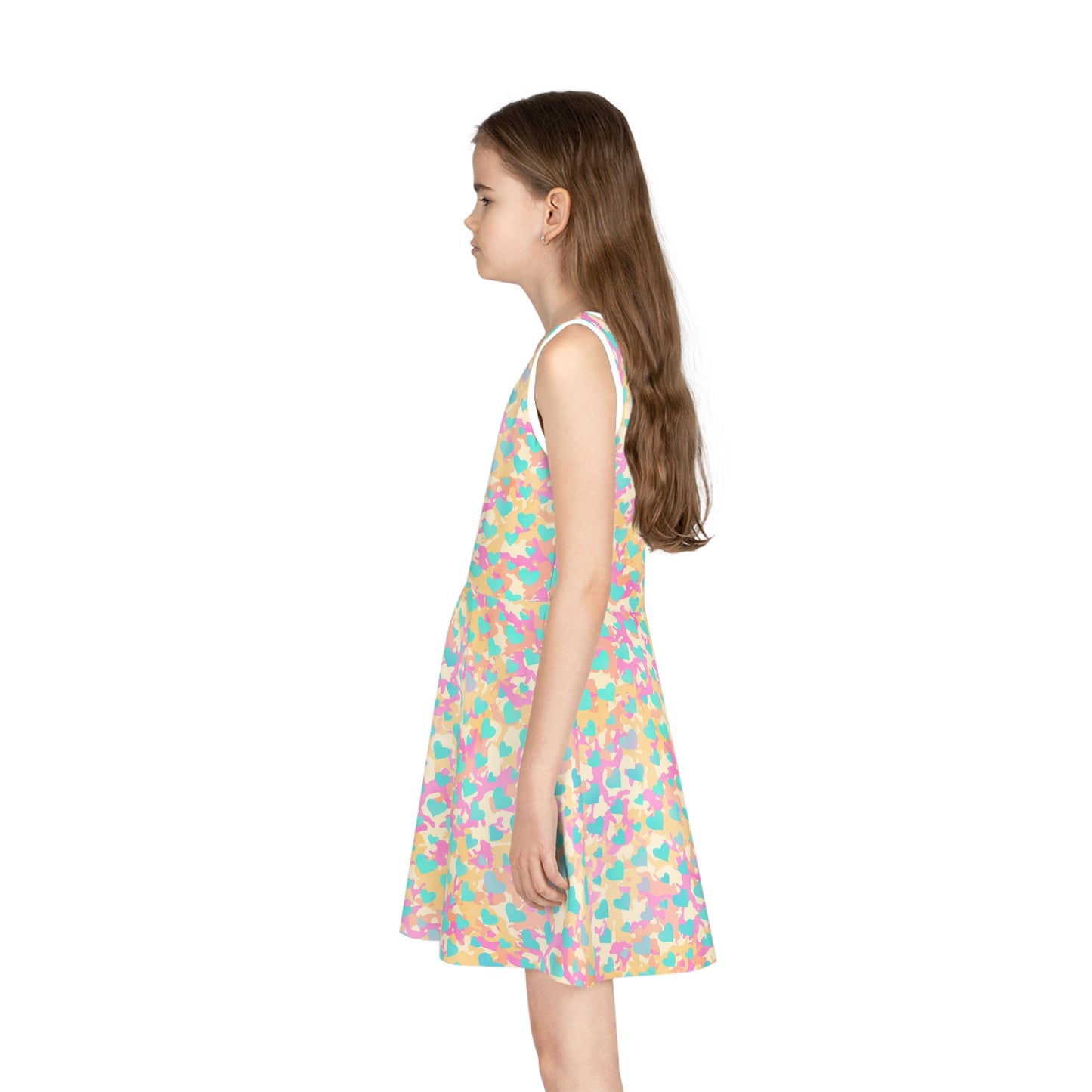 Sweetheart Camo Girls' Sleeveless Sundress