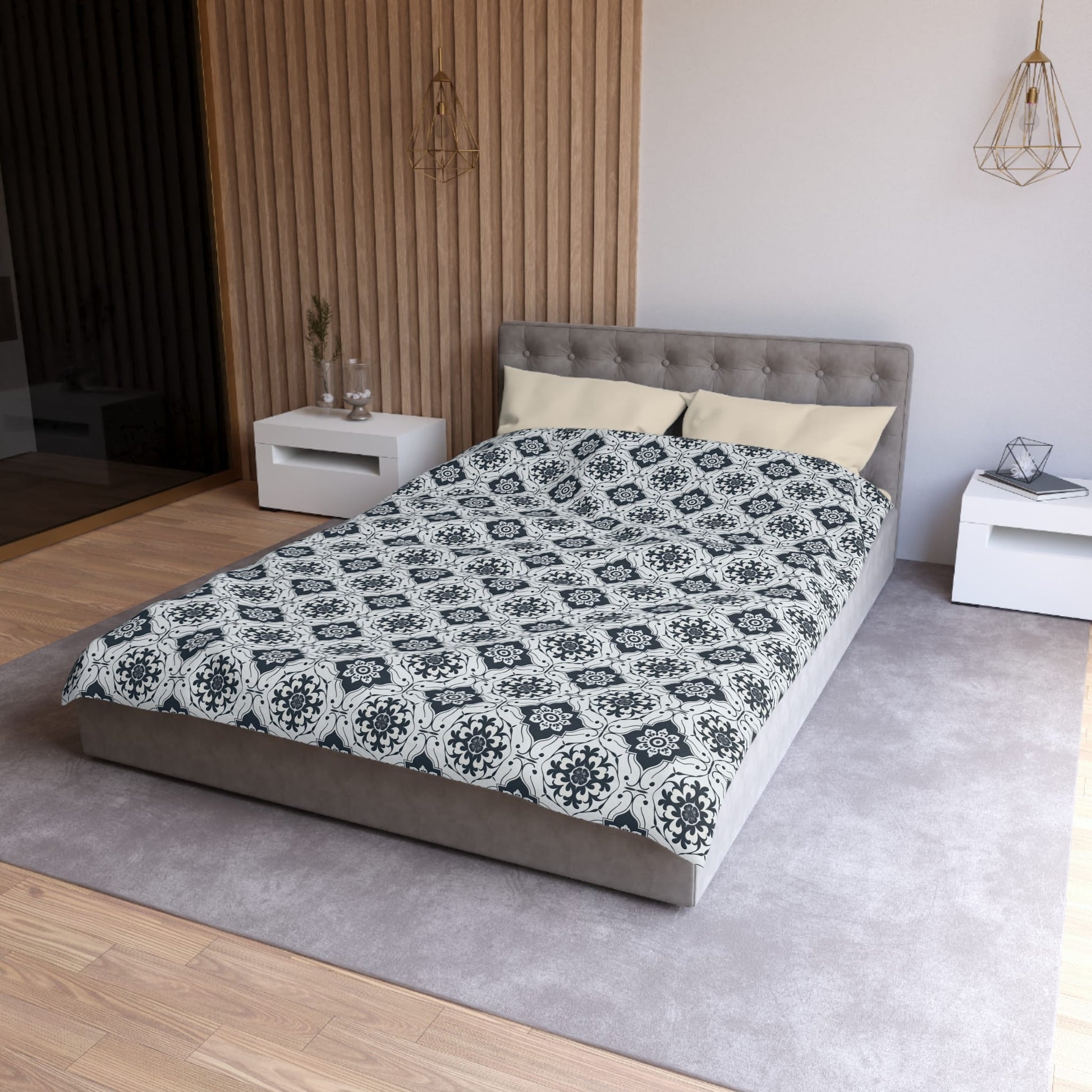 Lisbon Noir Duvet Bedding Set
