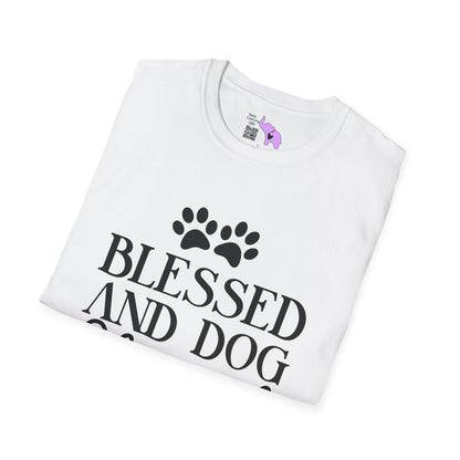 Blessed And Dog Obsessed Adult T-shirt