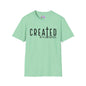 Created With A Purpose (with Cross) Adult T-shirt