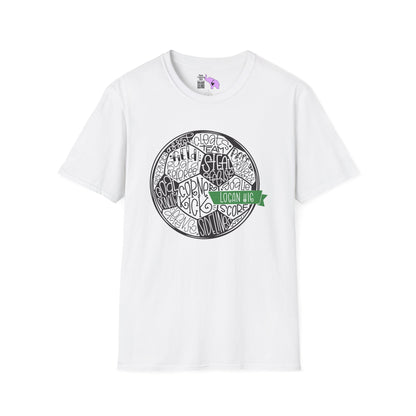 Personalized Soccer Cheer Team Adult T-shirt