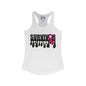 Survivor (Custom Cancer Ribbon) Women's Ideal Racerback Tank