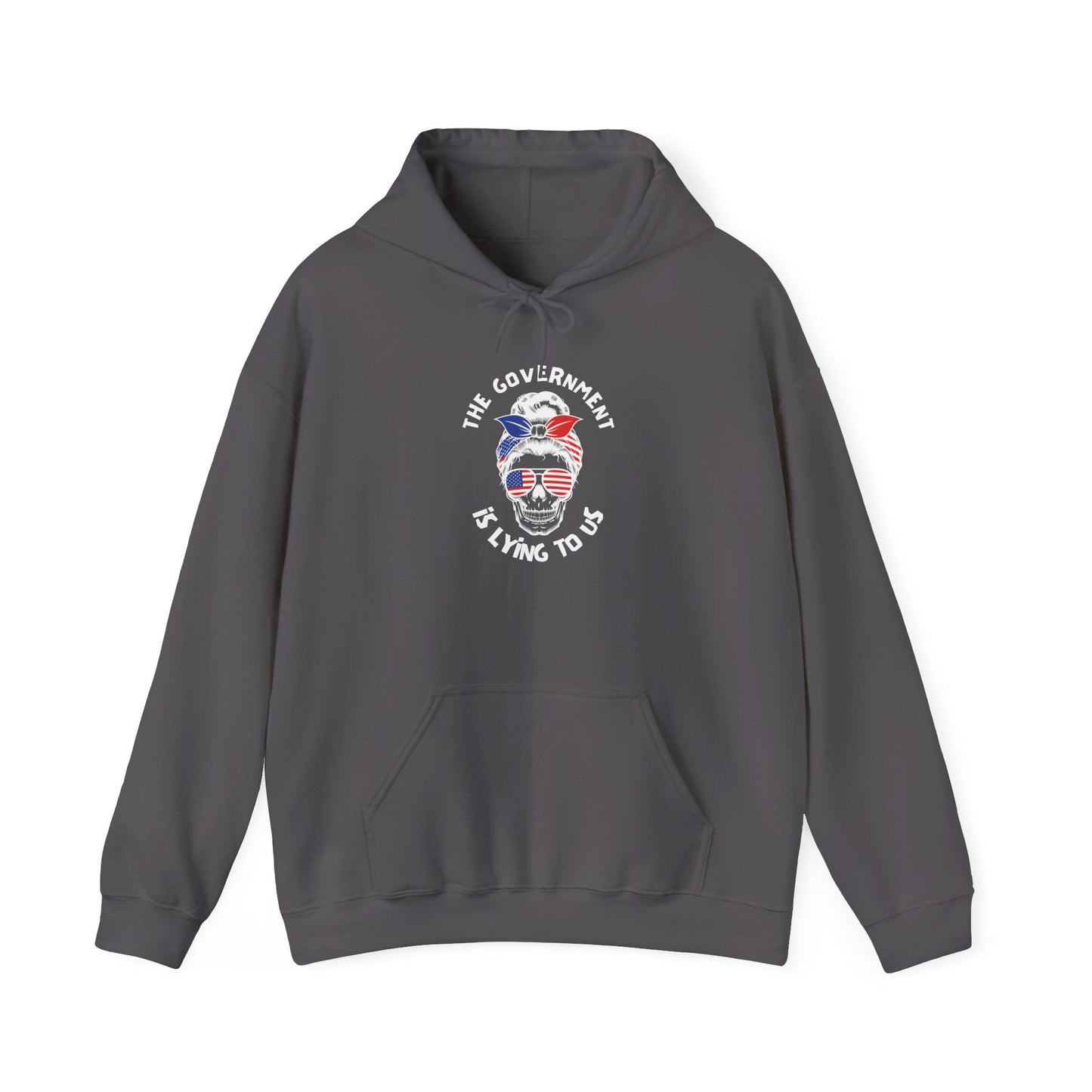 The Government is Lying To Us Woman Heavy Blend™ Hooded Sweatshirt