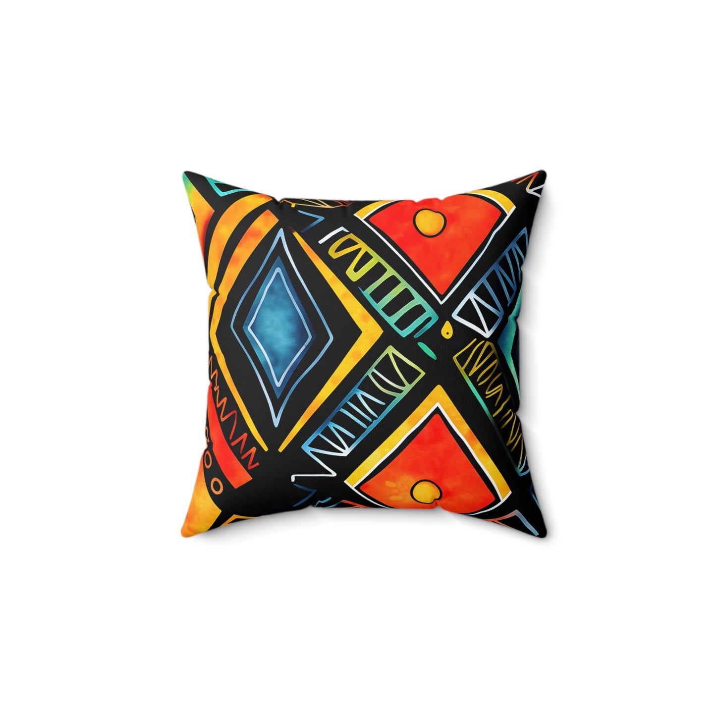 Abundance Rhythm Throw Pillow