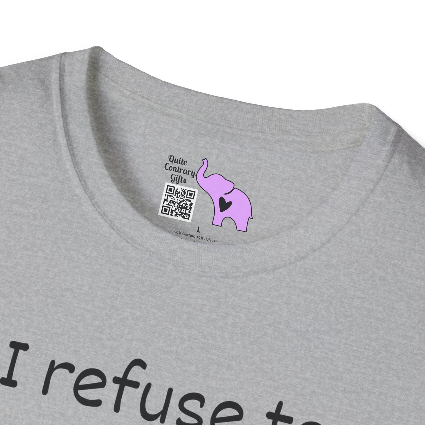 I Refuse To Grow Up I'm a Gen X Kid Adult T-shirt