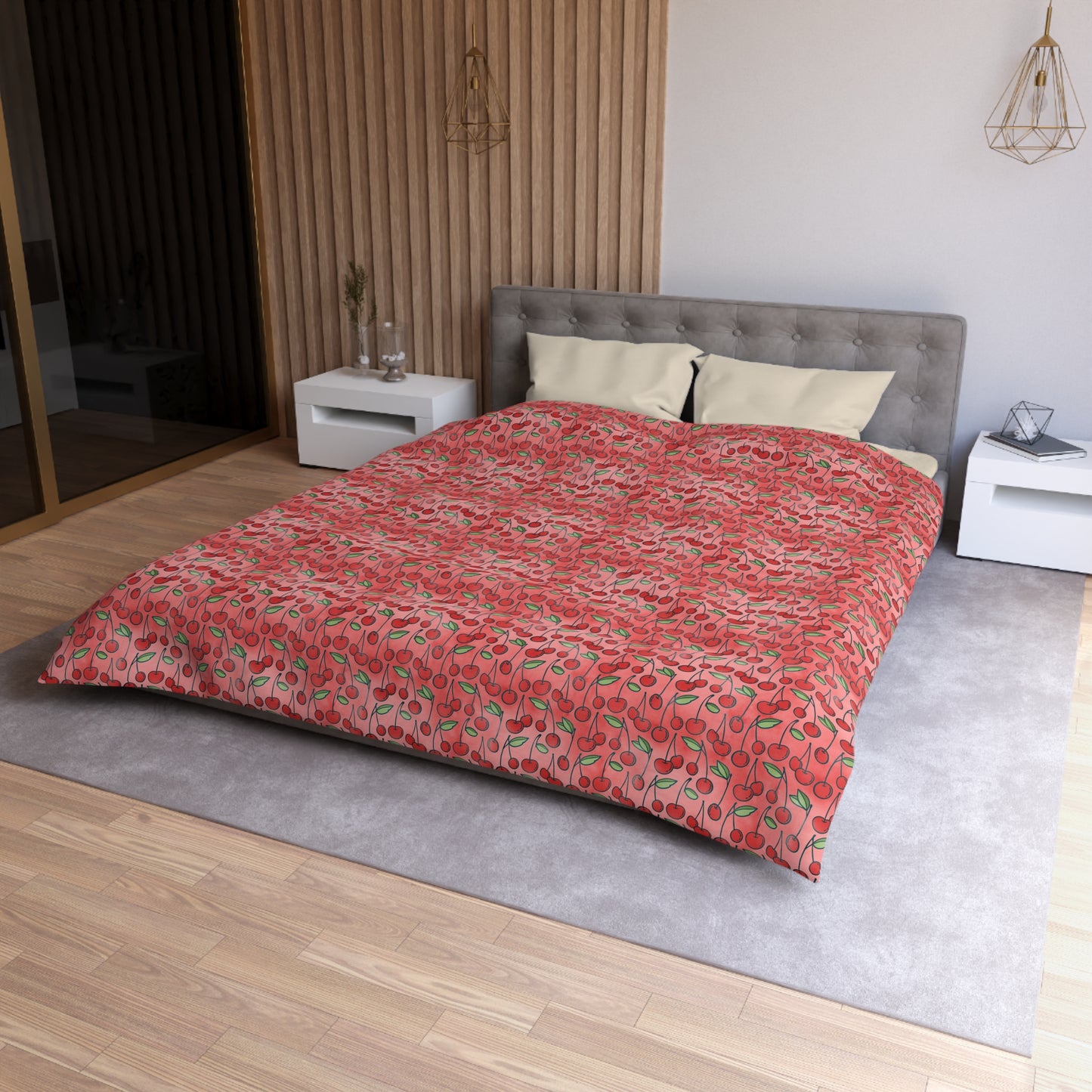 Cherry Bombshell Duvet Bedding Set