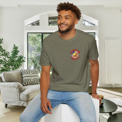 Gold Star Dad Forever Proud Adult T-shirt