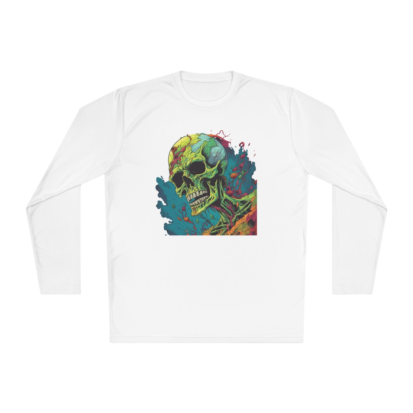 Surreal Skullscape Adult Long Sleeve Tee