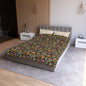 Whimsical Woodland Mushrooms Microfiber Duvet Cover