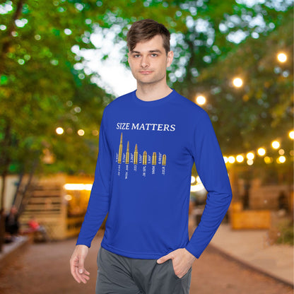 Size Matters (Ammo) Adult Long Sleeve Tee