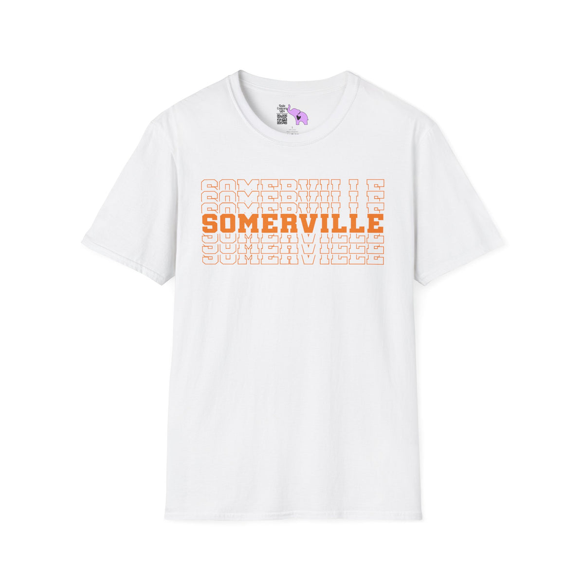 Somerville (Stacked) Adult T-shirt