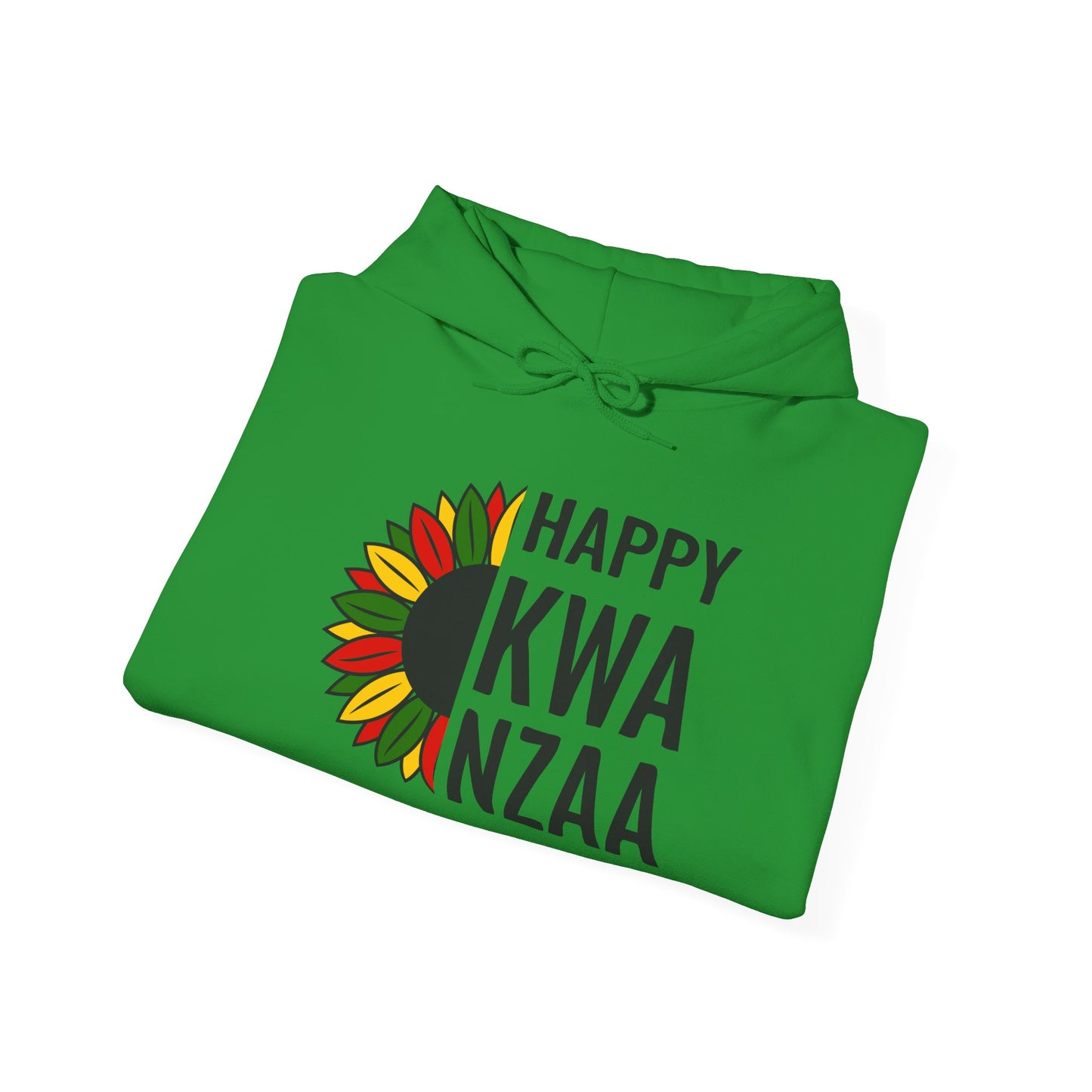 Happy Kwanzaa Sunflower Adult Heavy Blend™ Hooded Sweatshirt