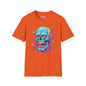 Psycho Skull Adult T-shirt