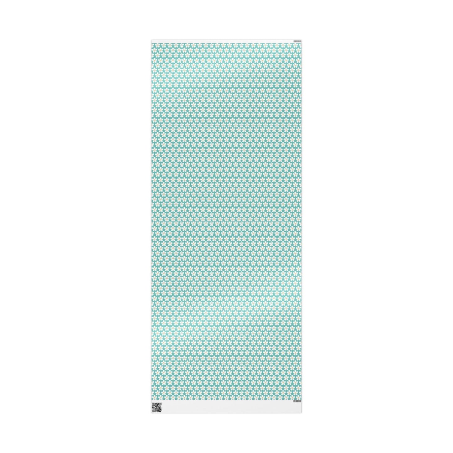 Tealberry Blooms Wrapping Paper