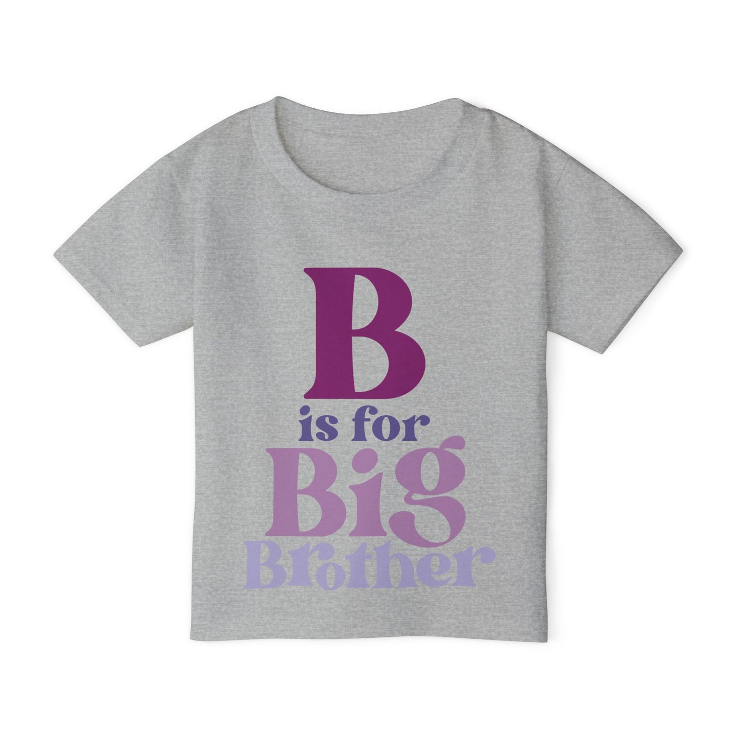 B is for Big Brother Heavy Cotton™ Toddler T-shirt