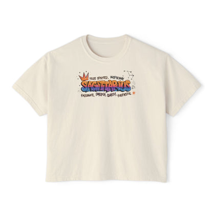Sagittarius Street Art Women's Boxy Tee