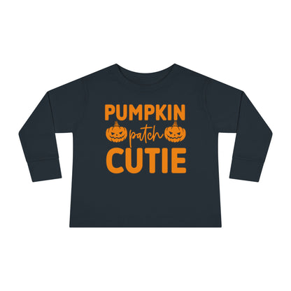 Pumpkin Patch Cutie Toddler Long Sleeve Tee
