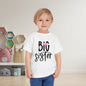 Big Sister (Pink Flowers) Toddler Tee