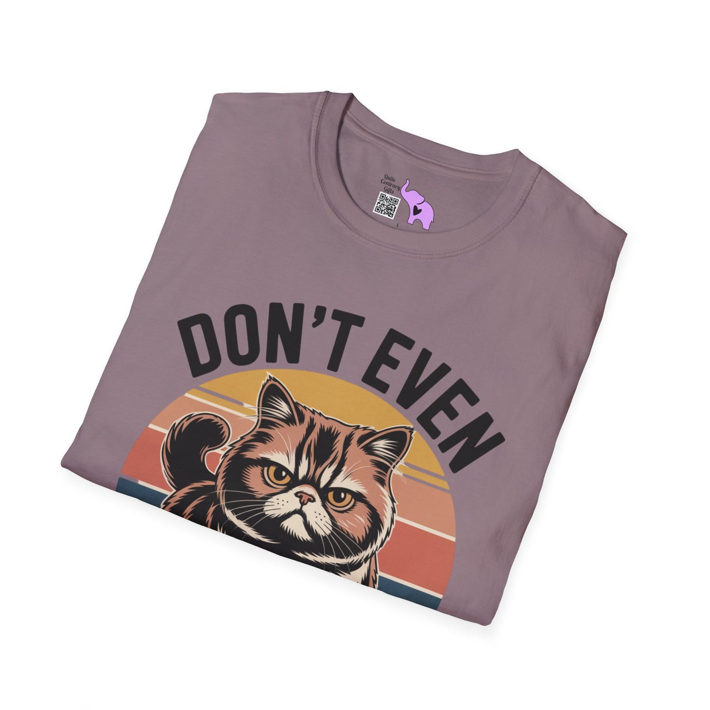 Don't Even Talk To Me (Grumpy Cat) Adult T-shirt
