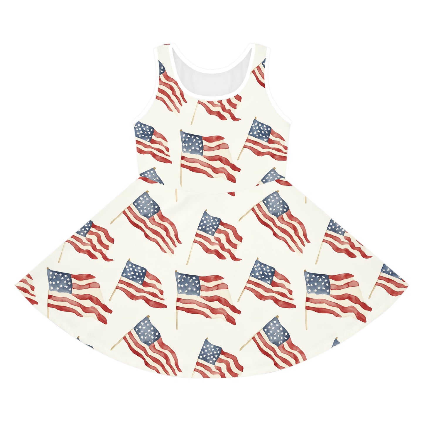 Waves of Freedom Girls Sundress